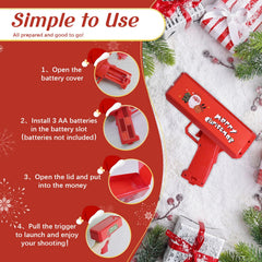 ZZPAKUE Prop Paper Card Red in action delivering quick color bursts