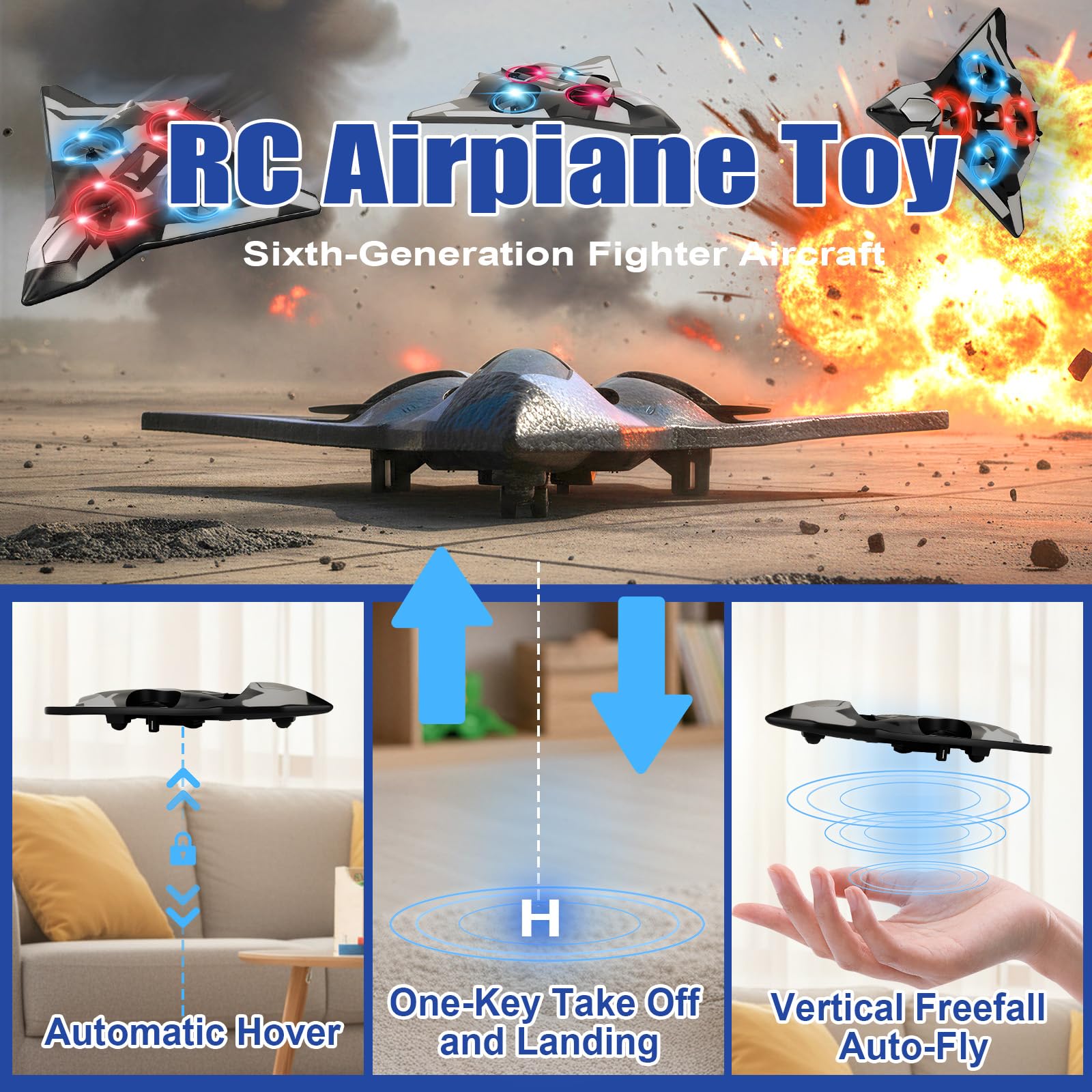 ZzzMgzzZ ready-to-fly foam plane straight from the box